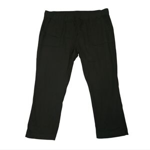 Buffalo David Bitton Black Wide Leg Drawstring Pants XXL